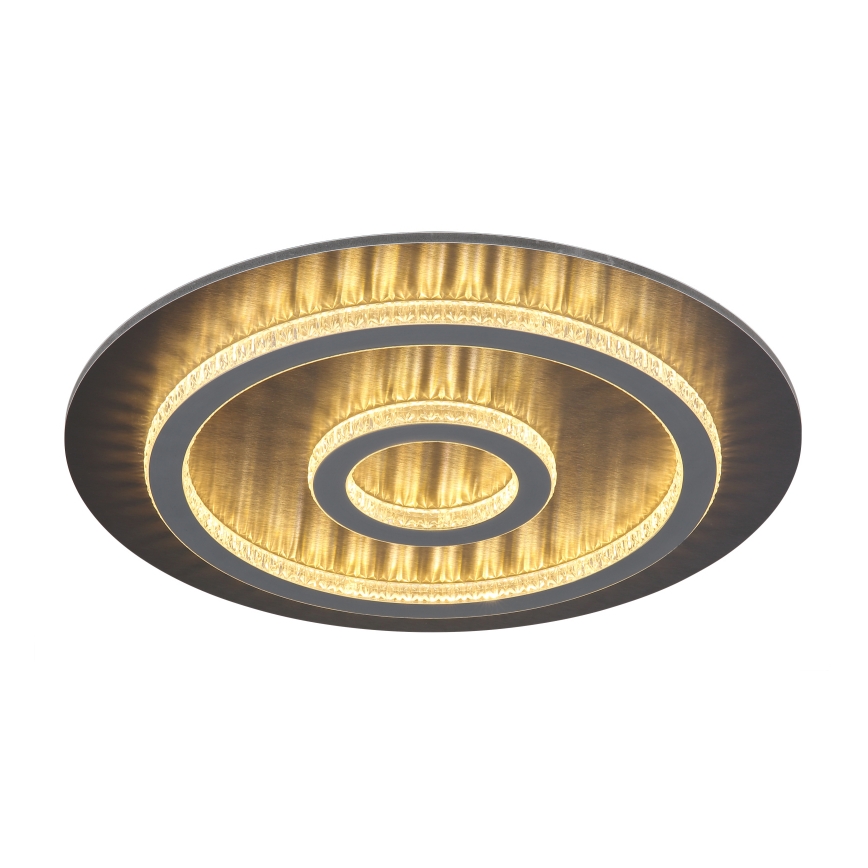 Globo - himmennettävä LED-kattovalaisin LED/40W/230V 3000-6500K halkaisija 45 cm antrasiitti + kaukosäädin