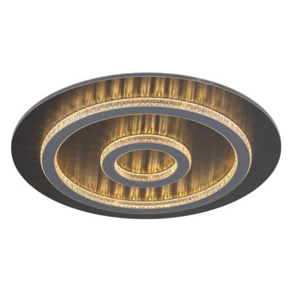 Globo - himmennettävä LED-kattovalaisin LED/40W/230V 3000-6500K halkaisija 45 cm antrasiitti + kaukosäädin