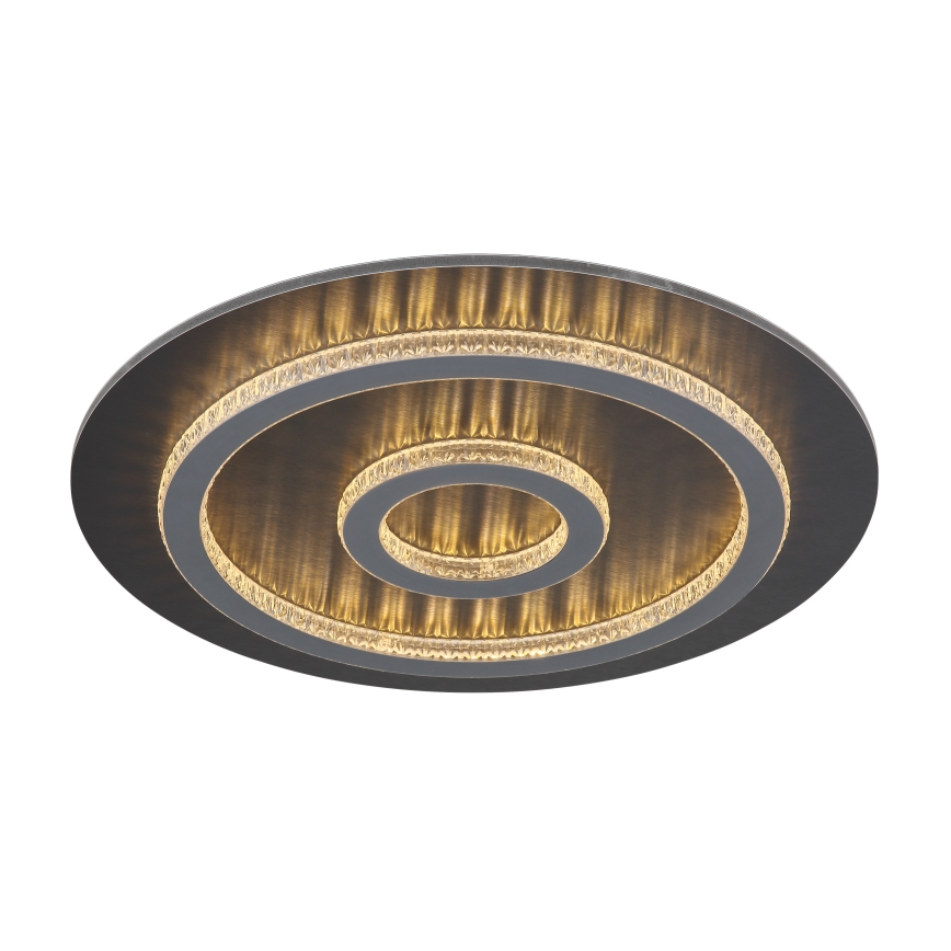 Globo - himmennettävä LED-kattovalaisin LED/40W/230V 3000-6500K halkaisija 45 cm antrasiitti + kaukosäädin