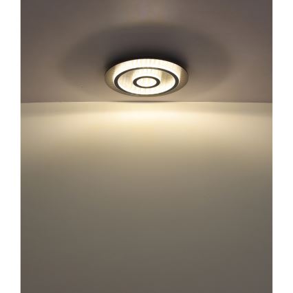 Globo - himmennettävä LED-kattovalaisin LED/40W/230V 3000-6500K halkaisija 45 cm antrasiitti + kaukosäädin