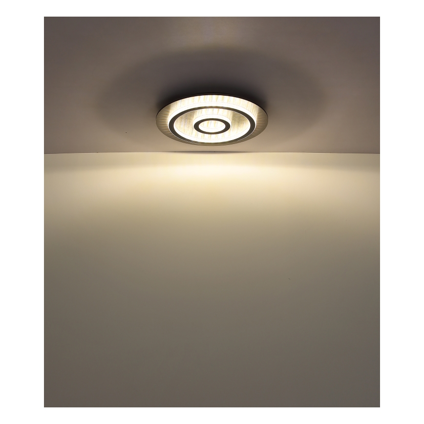 Globo - himmennettävä LED-kattovalaisin LED/40W/230V 3000-6500K halkaisija 45 cm antrasiitti + kaukosäädin