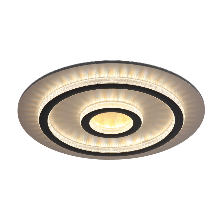 Globo - LED-himennettävä kattovalaisin LED/40W/230V 3000-6500K halkaisija 45 cm musta + kaukosäädin