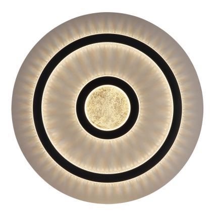 Globo - LED-himennettävä kattovalaisin LED/40W/230V 3000-6500K halkaisija 45 cm musta + kaukosäädin