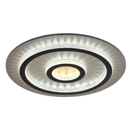 Globo - LED-himennettävä kattovalaisin LED/40W/230V 3000-6500K halkaisija 45 cm musta + kaukosäädin