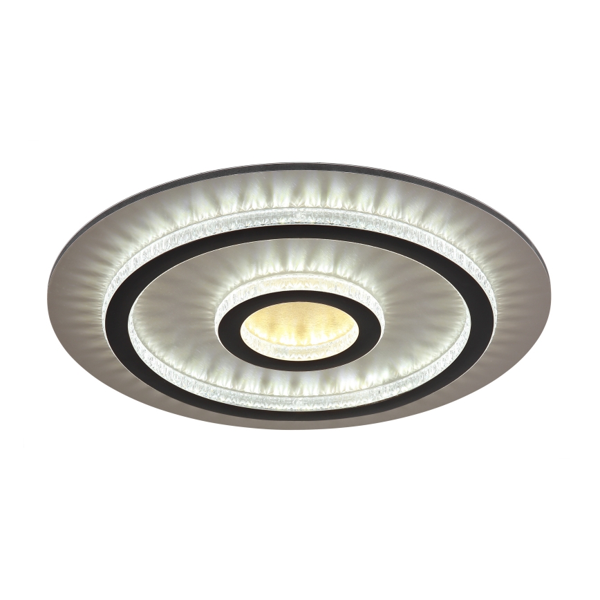 Globo - LED-himennettävä kattovalaisin LED/40W/230V 3000-6500K halkaisija 45 cm musta + kaukosäädin