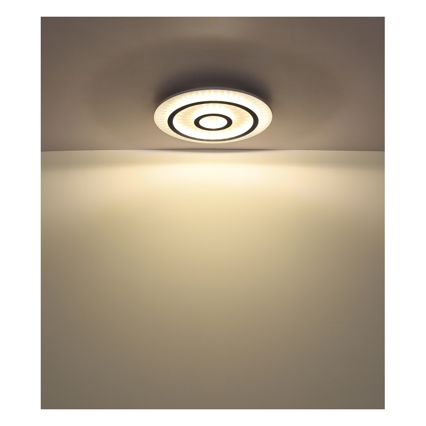 Globo - himmennettävä LED-kattovalaisin LED/40W/230V 3000-6500K halkaisija 45 cm valkoinen + kaukosäädin