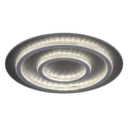 Globo - Himennettävä LED-kattovalaisin LED/60 W/230 V 3000–6500 K Ø55 cm antrasiitti + kaukosäädin