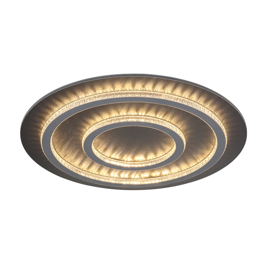 Globo - Himennettävä LED-kattovalaisin LED/60 W/230 V 3000–6500 K Ø55 cm antrasiitti + kaukosäädin