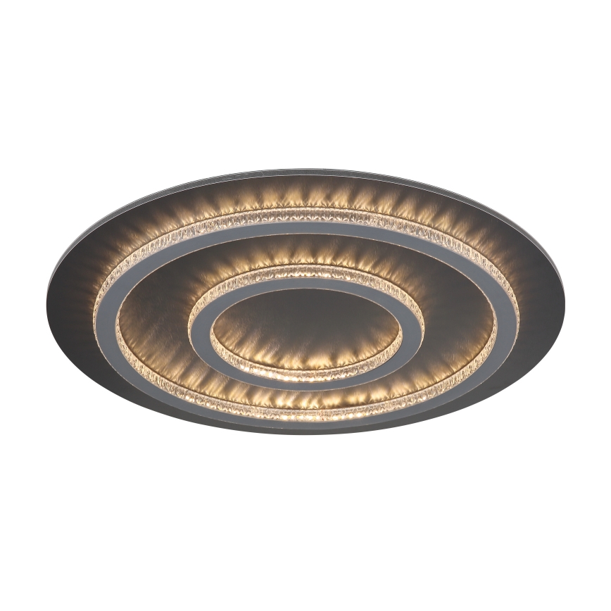 Globo - Himennettävä LED-kattovalaisin LED/60 W/230 V 3000–6500 K Ø55 cm antrasiitti + kaukosäädin