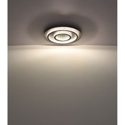 Globo - Himennettävä LED-kattovalaisin LED/60 W/230 V 3000–6500 K Ø55 cm antrasiitti + kaukosäädin