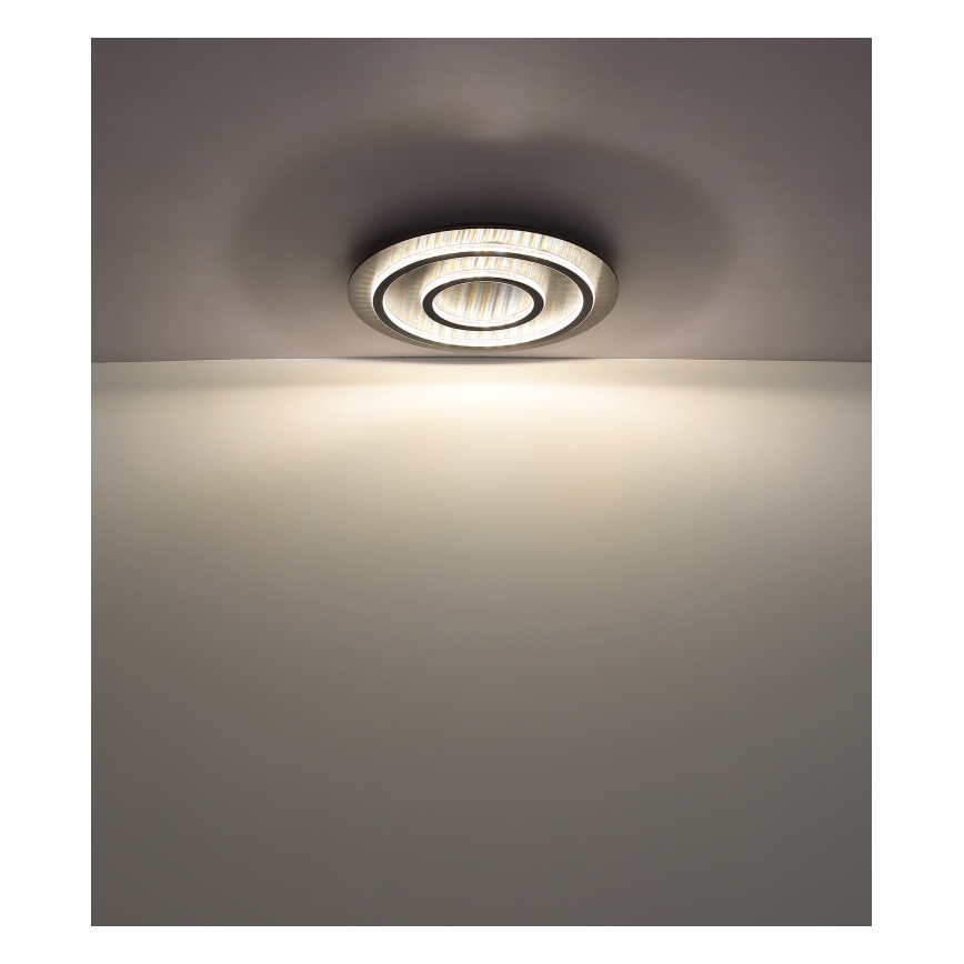 Globo - Himennettävä LED-kattovalaisin LED/60 W/230 V 3000–6500 K Ø55 cm antrasiitti + kaukosäädin