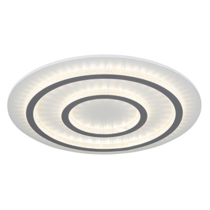 Globo - himmennettävä LED-kattovalaisin LED/60 W/230 V 3000–6500 K Ø55 cm valkoinen + kaukosäädin