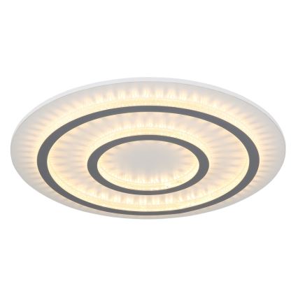 Globo - himmennettävä LED-kattovalaisin LED/60 W/230 V 3000–6500 K Ø55 cm valkoinen + kaukosäädin