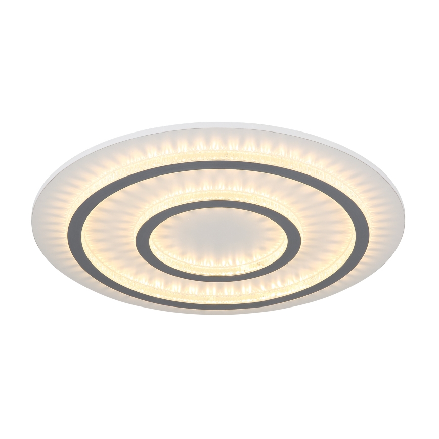 Globo - himmennettävä LED-kattovalaisin LED/60 W/230 V 3000–6500 K Ø55 cm valkoinen + kaukosäädin