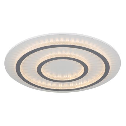 Globo - himmennettävä LED-kattovalaisin LED/60 W/230 V 3000–6500 K Ø55 cm valkoinen + kaukosäädin