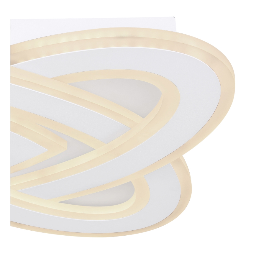 Globo - LED himmennettävä kattovalaisin LED/36W/230V 3000-6000K halkaisija 50 cm valkoinen + kaukosäädin