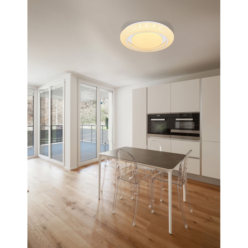 Globo - Himmennettävä LED-kattovalaisin LED/28W/230V 3000-6000K Tuya WiFi + kauko-ohjaus