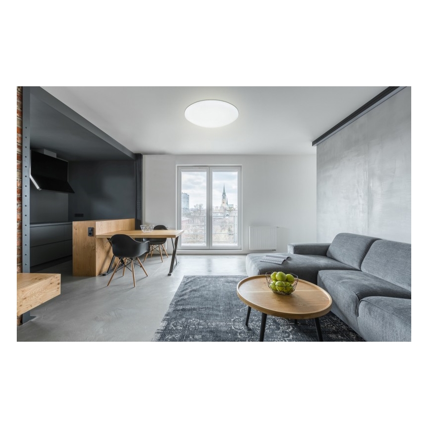 Globo - LED RGB himmennettävä valaisin LED/60W/230V + LED/10W/230V + kaukosäädin