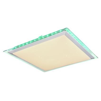 Globo - LED RGB Himmennysvalo LED/48W/230V+LED/4,5W/230V 3000-6000K + kauko-ohjaus