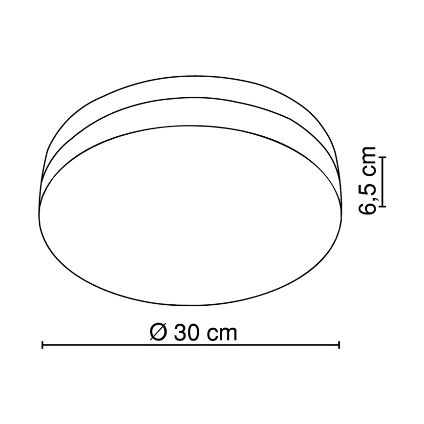 Globo - Kattovalo 3xE27/40W/230V