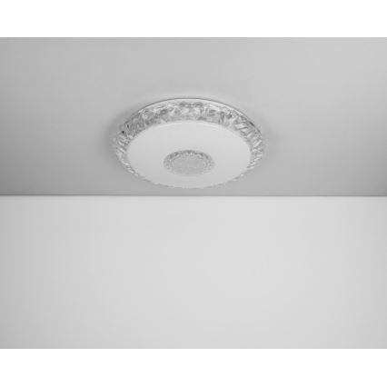 Globo - Himmennettävä LED-kattovalaisin LED/40W/230V 2700-6500K halkaisija 50 cm Wi-Fi Tuya + kauko-ohjaus