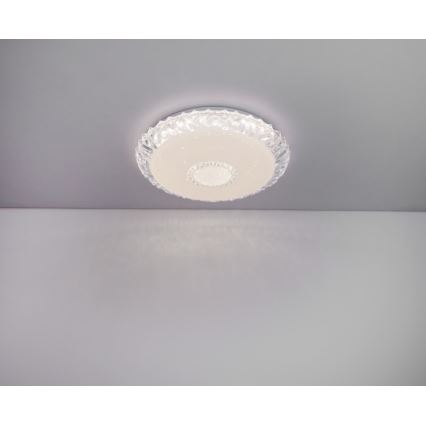 Globo - Himmennettävä LED-kattovalaisin LED/40W/230V 2700-6500K halkaisija 50 cm Wi-Fi Tuya + kauko-ohjaus