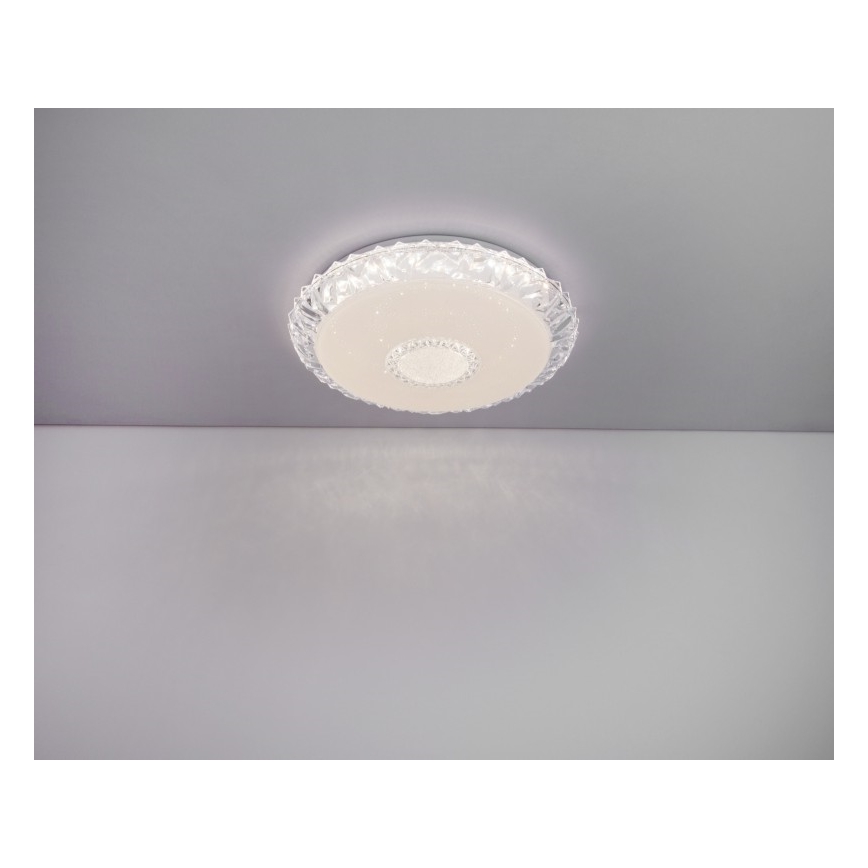 Globo - Himmennettävä LED-kattovalaisin LED/40W/230V 2700-6500K halkaisija 50 cm Wi-Fi Tuya + kauko-ohjaus