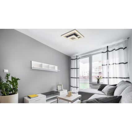 Globo - Himmennettävä LED-kattovalaisin LED/50W/230V 2700-6000K + kauko-ohjaus