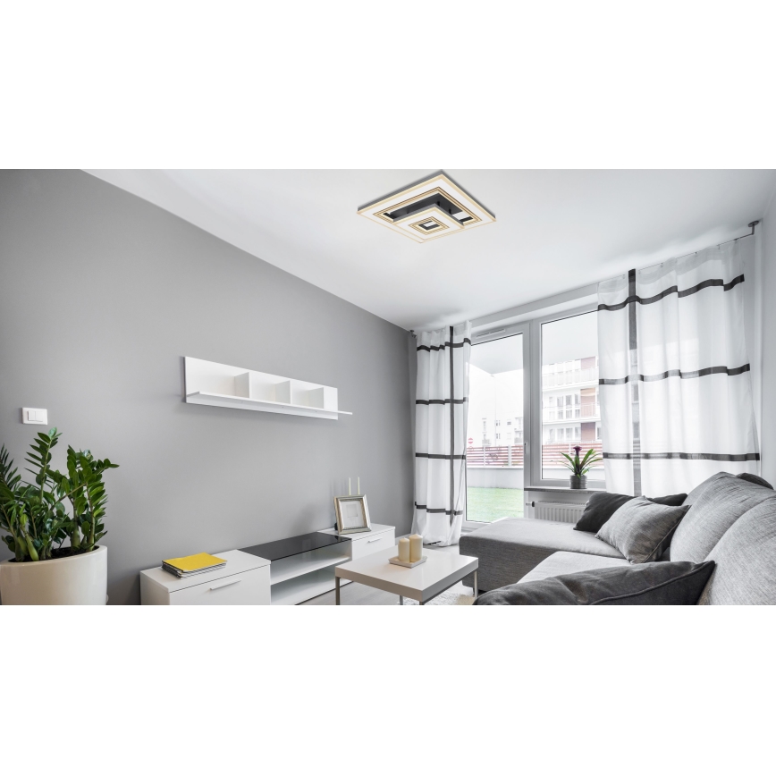 Globo - Himmennettävä LED-kattovalaisin LED/50W/230V 2700-6000K + kauko-ohjaus