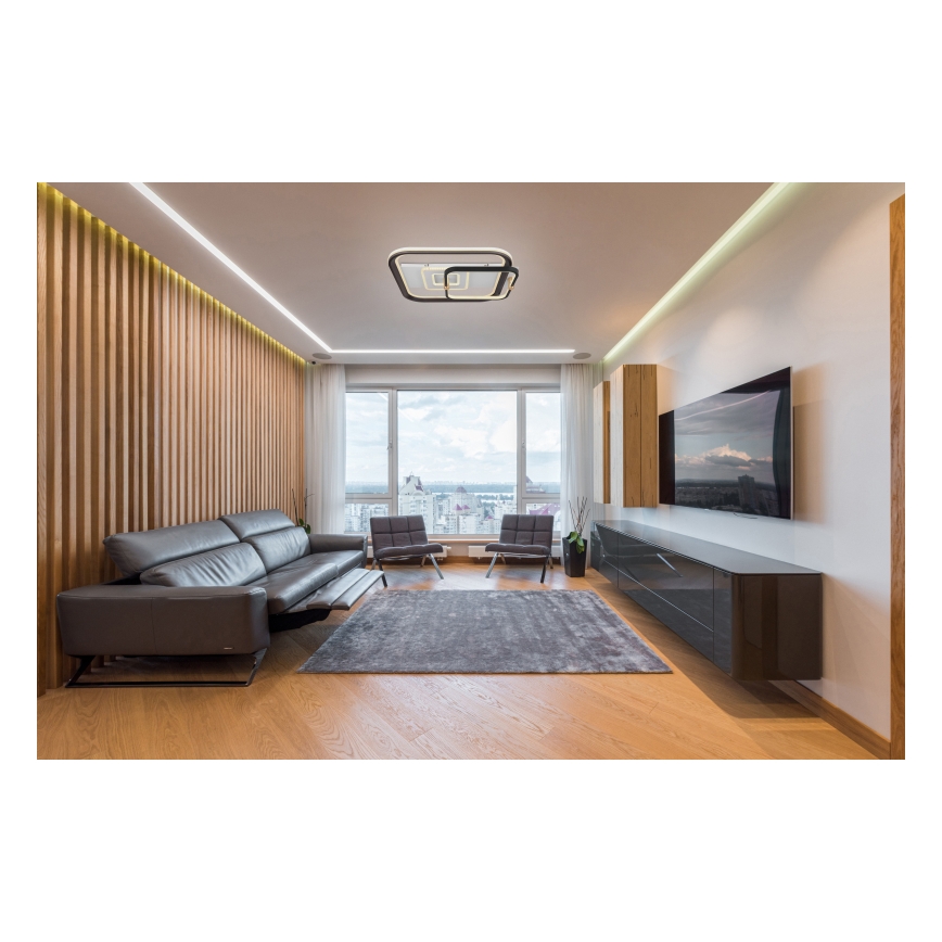 Globo 48459-48 - LED-himmennettävä kattovalaisin ANI LED/48W/230V 2700-6000K 48x52 cm + kaukosäädin