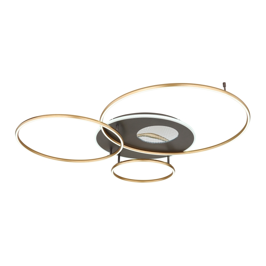 Globo - LED himmennettävä kattovalaisin LED/70W/230V 2700-6500K kulta + kaukosäädin