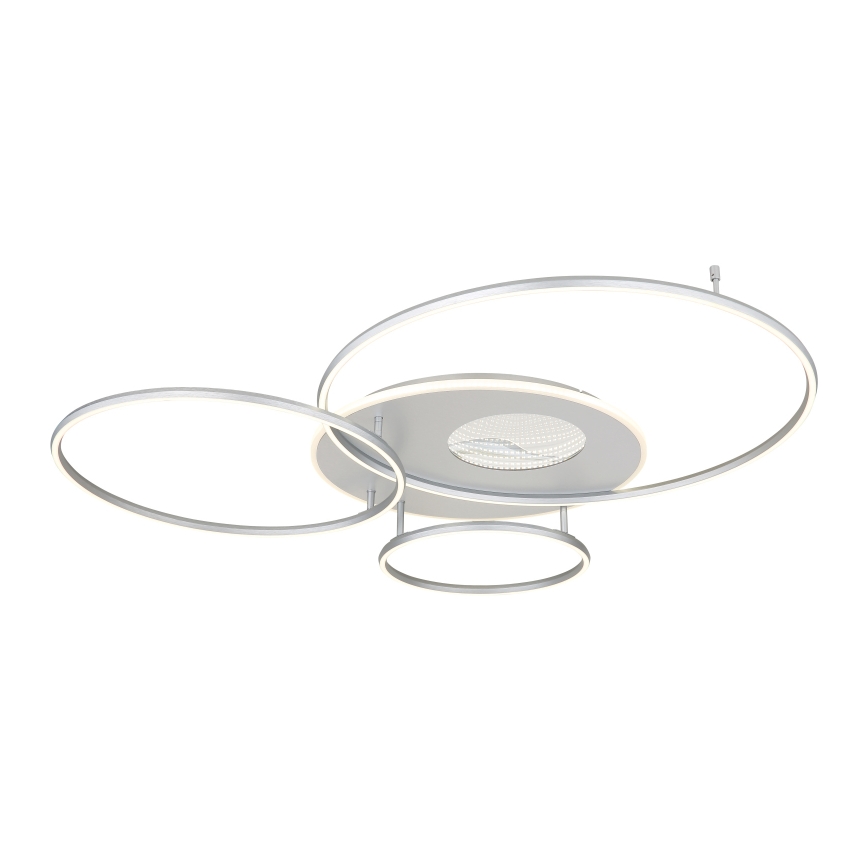 Globo - Himmennettävä LED-kattovalaisin LED/70W/230V 2700-6500K mattakromi + kauko-ohjaus