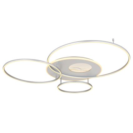Globo - Himmennettävä LED-kattovalaisin LED/70W/230V 2700-6500K mattakromi + kauko-ohjaus