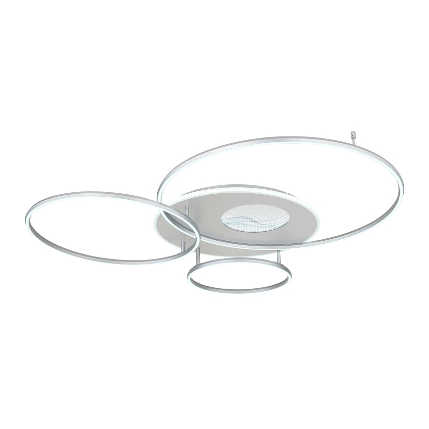 Globo - Himmennettävä LED-kattovalaisin LED/70W/230V 2700-6500K mattakromi + kauko-ohjaus