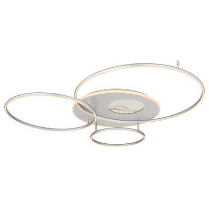 Globo - Himmennettävä LED-kattovalaisin LED/70W/230V 2700-6500K mattakromi + kauko-ohjaus