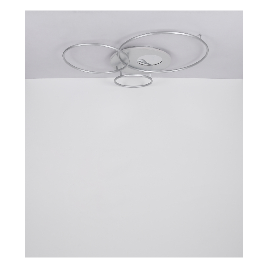 Globo - Himmennettävä LED-kattovalaisin LED/70W/230V 2700-6500K mattakromi + kauko-ohjaus
