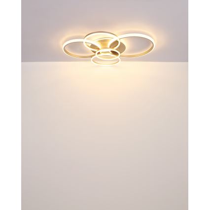 Globo - LED-kattovalaisin LED/70W/230V 3000K 88x110 cm beige