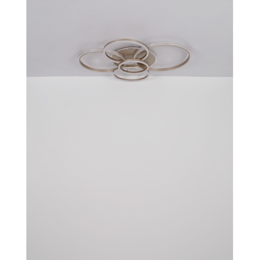 Globo - LED-kattovalaisin LED/70W/230V 3000K 88x110 cm beige