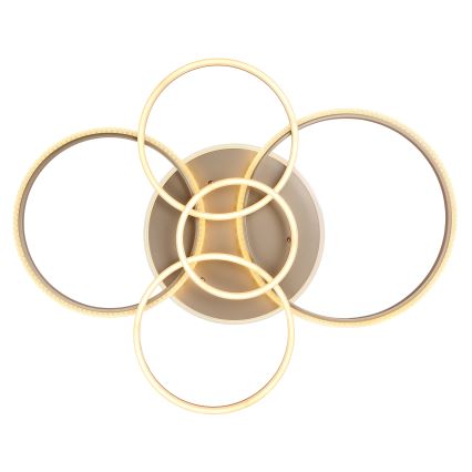 Globo - LED-kattovalaisin LED/70W/230V 3000K 88x110 cm beige