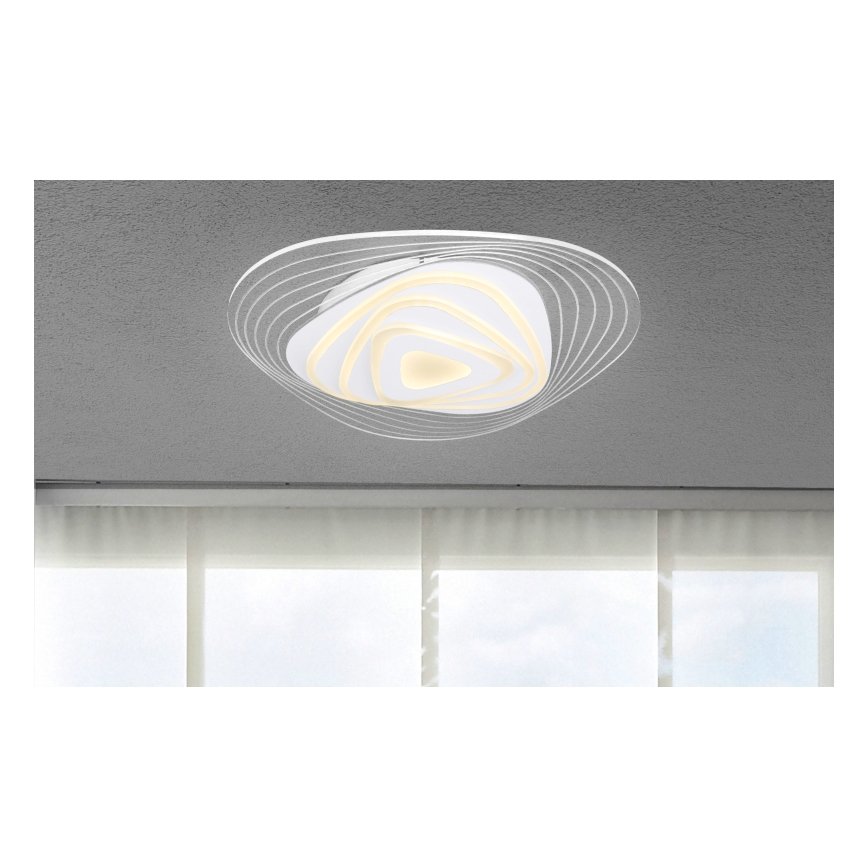 Globo - Himmennettävä LED-kattovalaisin LED/40W/230V 3000-6500K 50,2x48,8 cm Wi-Fi Tuya + kauko-ohjaus