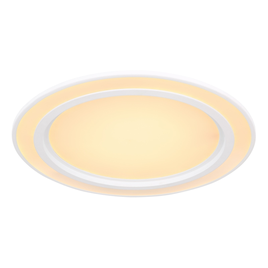 Globo - Himmennettävä LED-RGB-kattovalaisin LED/15W/230V + LED/15W + kauko-ohjaus