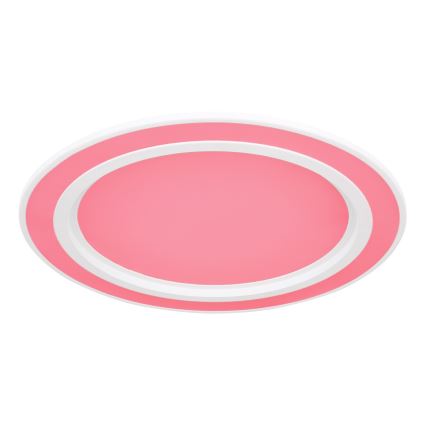 Globo - Himmennettävä LED-RGB-kattovalaisin LED/15W/230V + LED/15W + kauko-ohjaus