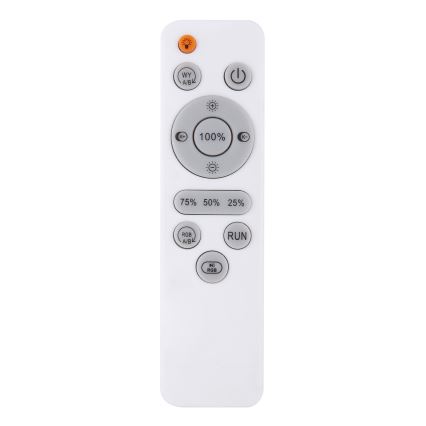 Globo - Himmennettävä LED-RGB-kattovalaisin LED/26W/230V + LED/26W + kauko-ohjaus