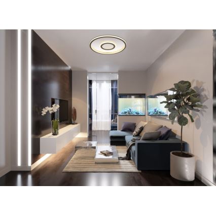 Globo - LED-kattovalaisin LED/40W/230V 3000K halkaisija 43,2 cm