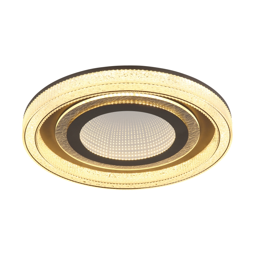 Globo - Himmennettävä LED-kattovalaisin LED/48W/230V 2700-6000K halkaisija 48 cm antrasiitti + kauko-ohjaus