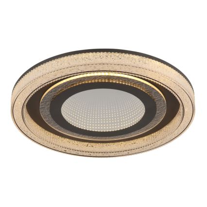 Globo - Himmennettävä LED-kattovalaisin LED/48W/230V 2700-6000K halkaisija 48 cm antrasiitti + kauko-ohjaus