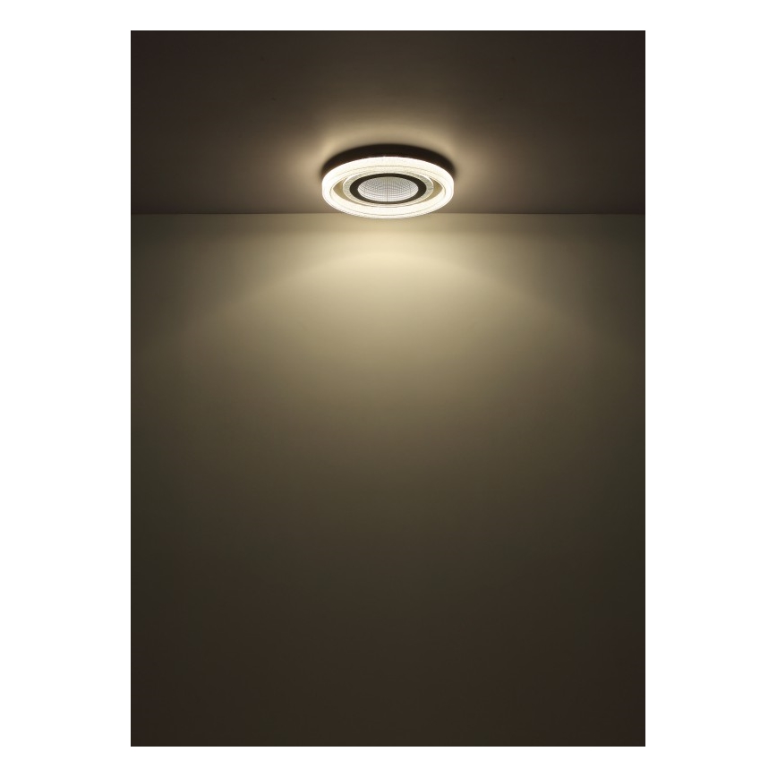 Globo - Himmennettävä LED-kattovalaisin LED/48W/230V 2700-6000K halkaisija 48 cm antrasiitti + kauko-ohjaus