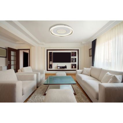 Globo - Himmennettävä LED-kattovalaisin LED/48W/230V 2700-6000K halkaisija 48 cm + kauko-ohjaus