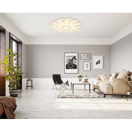 Globo - Himmennettävä LED-kattovalaisin LED/58W/230V 2700-6000K halkaisija 50 cm valkoinen + kauko-ohjaus