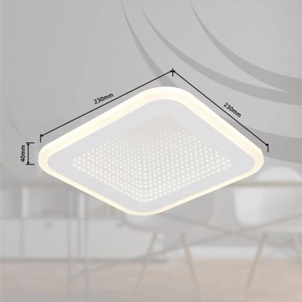 Globo - LED-kattovalaisin LED/12W/230V 4000K